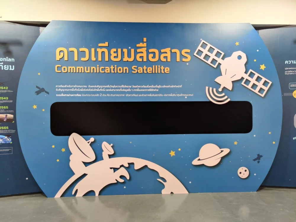 NSM — ปรับปรุงนิทรรศการดาวเทียม